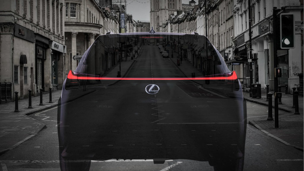 Lexus social media marketing campaign augmented reality filter made by Zubr