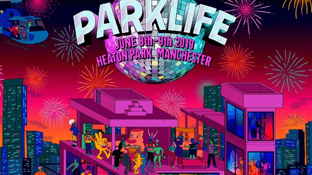 Parklife festival augmented reality flyer by Zubr