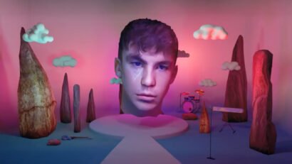 Declan Mckenna AR filter from Beautiful Faces music video