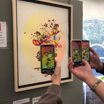Alex Hirtzel Augmented (AR) reality painting