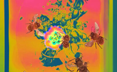 AR filter for Alex-Hirtzel painting of bees