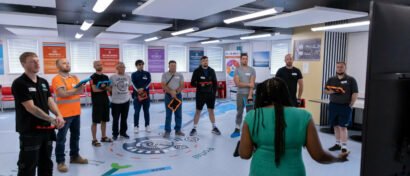 HS2 induction course for workers, Zubr's augmented reality induction training for HS2, HS2 induction, augmented reality induction training, safety training app