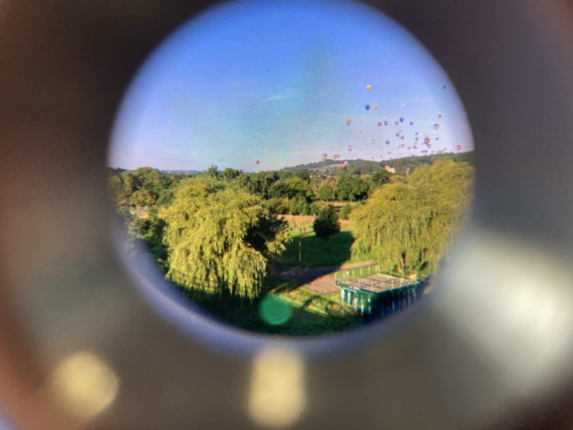Stereoscopic 360 view across Bristol shown via Zubr augmented reality binoculars at the Museum + Heritage show