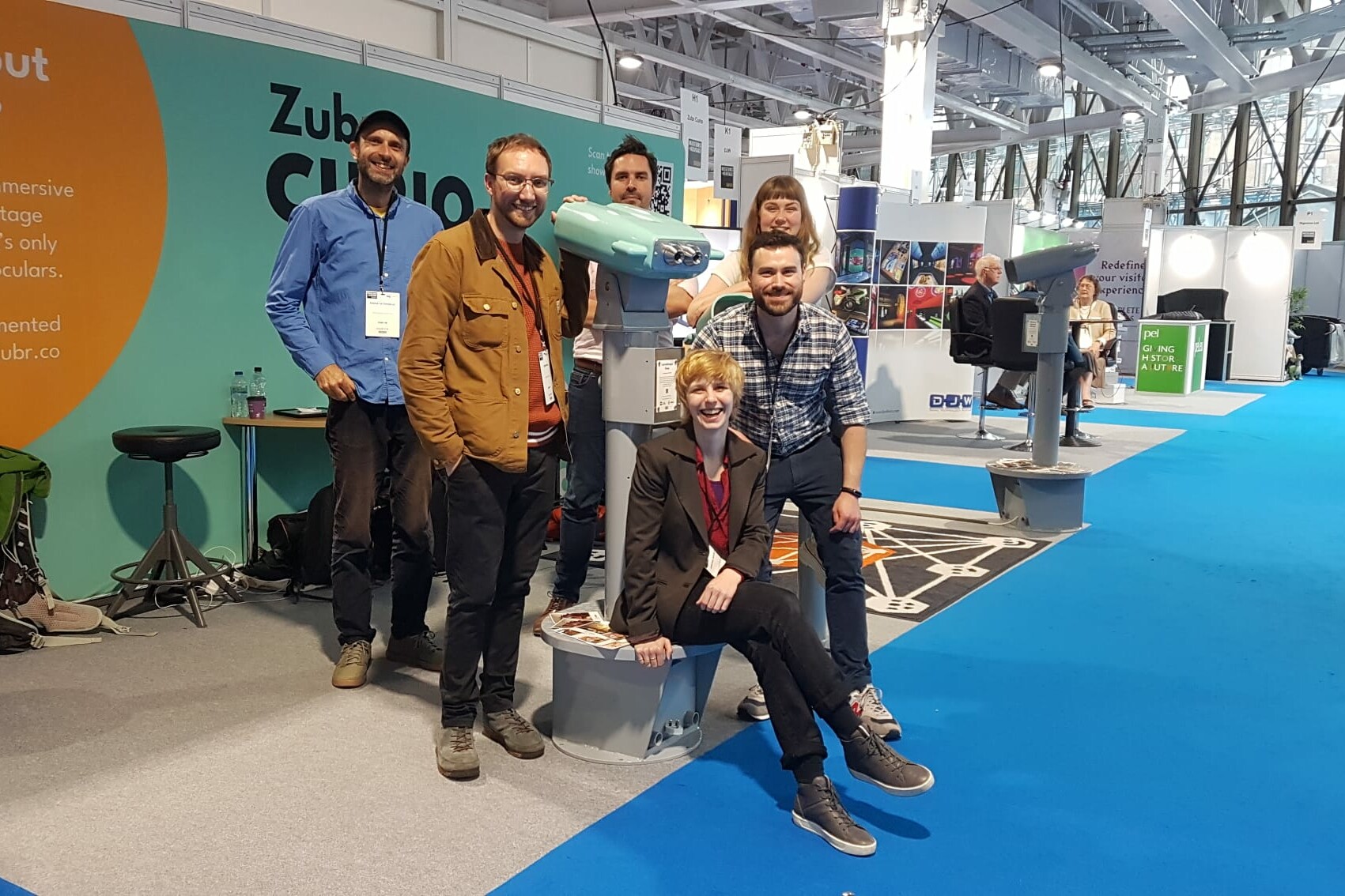 Zubr's team Museum and Heritage Show