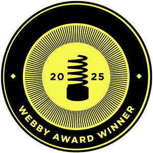 Webby Winner badge for Liberty Trail