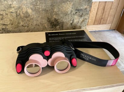 Augmented Reality (AR) and Virtual reality (VR) handheld binoculars for Beckford's Tower museum