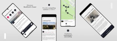Beckford's Tower app, Beckford's Tower, AR for heritage, AR for museums, Zubr, AR trail, AR app, 3D scans, photogrammetry, 360 degrees, AR landmark labels
