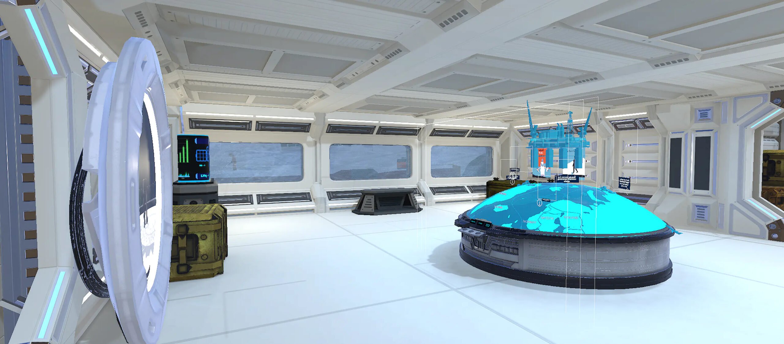 DSTL Virtual scene of the Museum of the Future