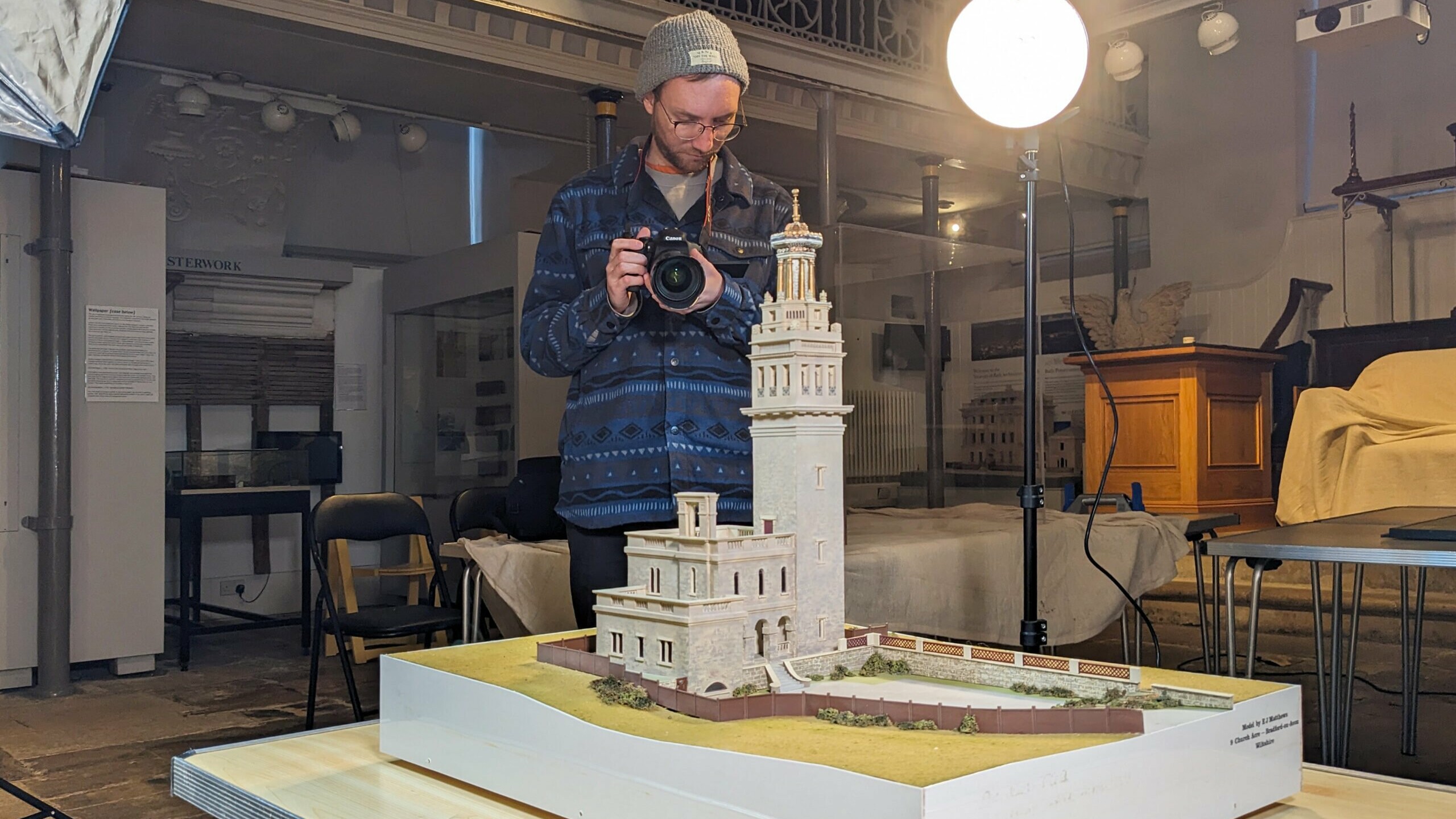 3D photogrammetry scan of Beckford's Tower model