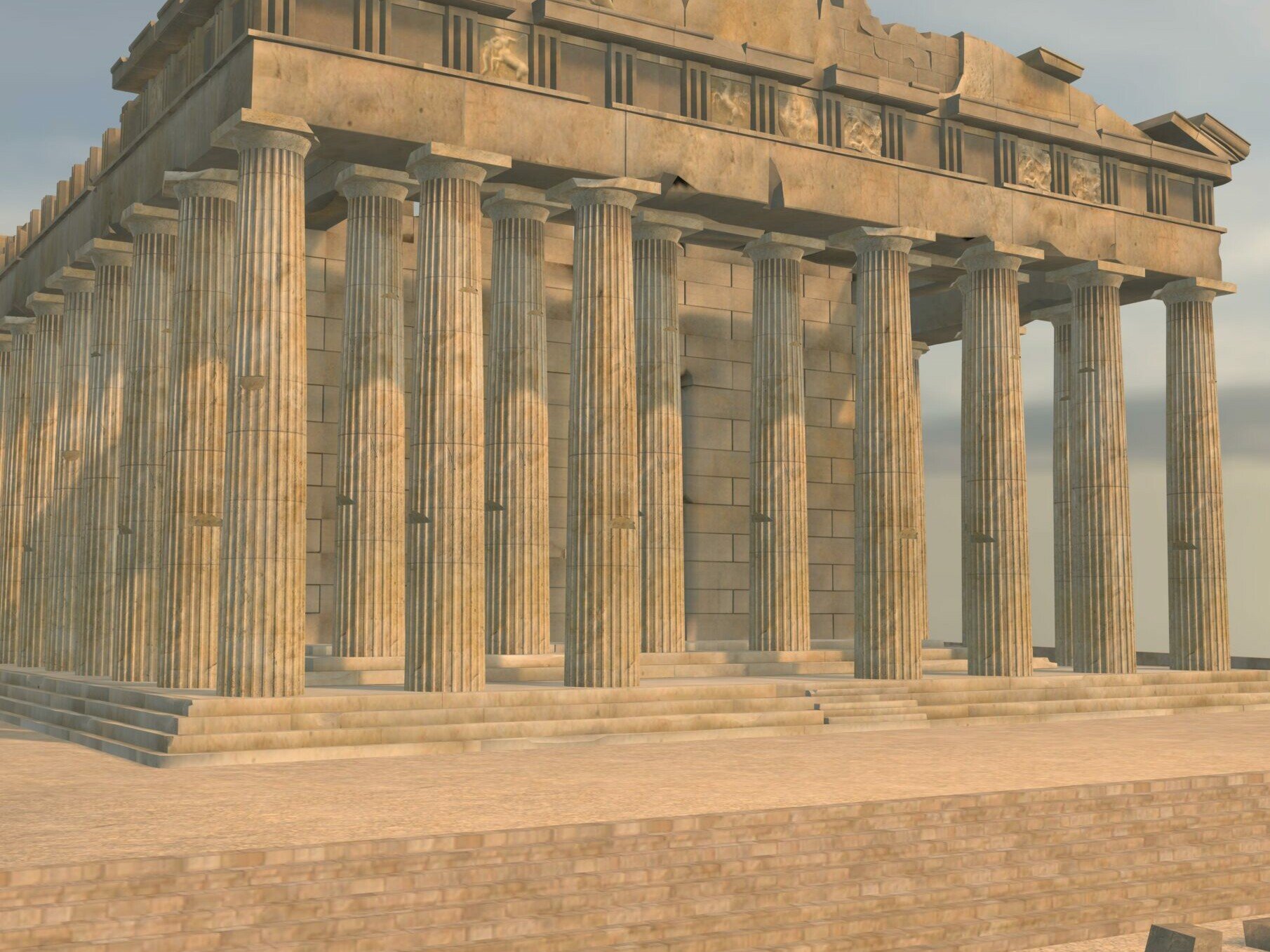 Acropolis 3D reconstruction