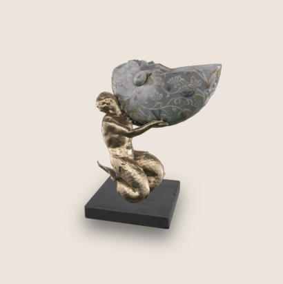 Photogrammetry scan nautilus shell, Beckford's Tower, AR for heritage, AR for museums, Zubr, AR trail, AR app, 3D scans, photogrammetry, 360 degrees, AR landmark labels