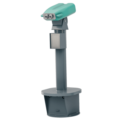 Single standing AR and VR binoculars