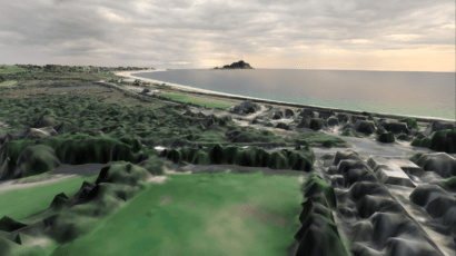 Cornwall flood visualisation