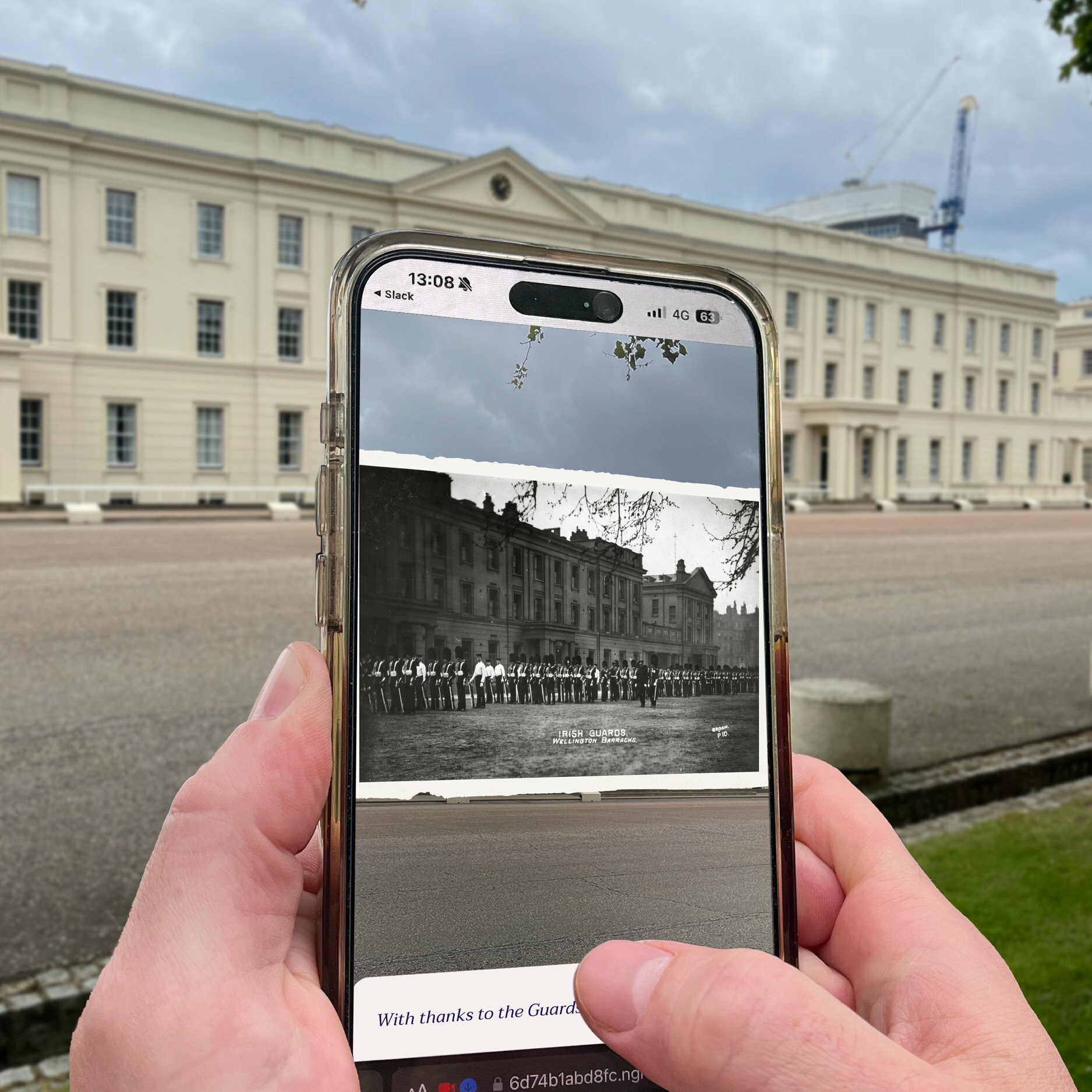 London Guards Museum AR Filter, London Heritage Quarter AR trail, augmented reality, AR for heritage, AR for arts and culture, windows to the past, AR trails, Zubr