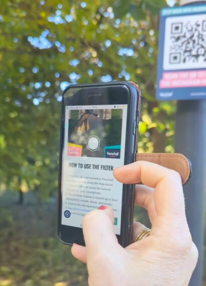 AR Trail. Augmented reality Trail accessible via QR codes