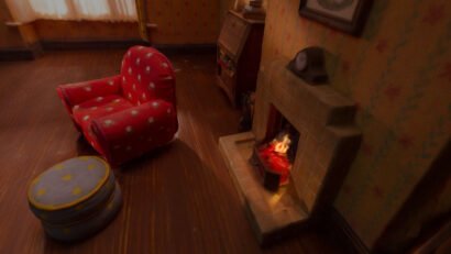 Wallace and Grommit Living room 3D Scan