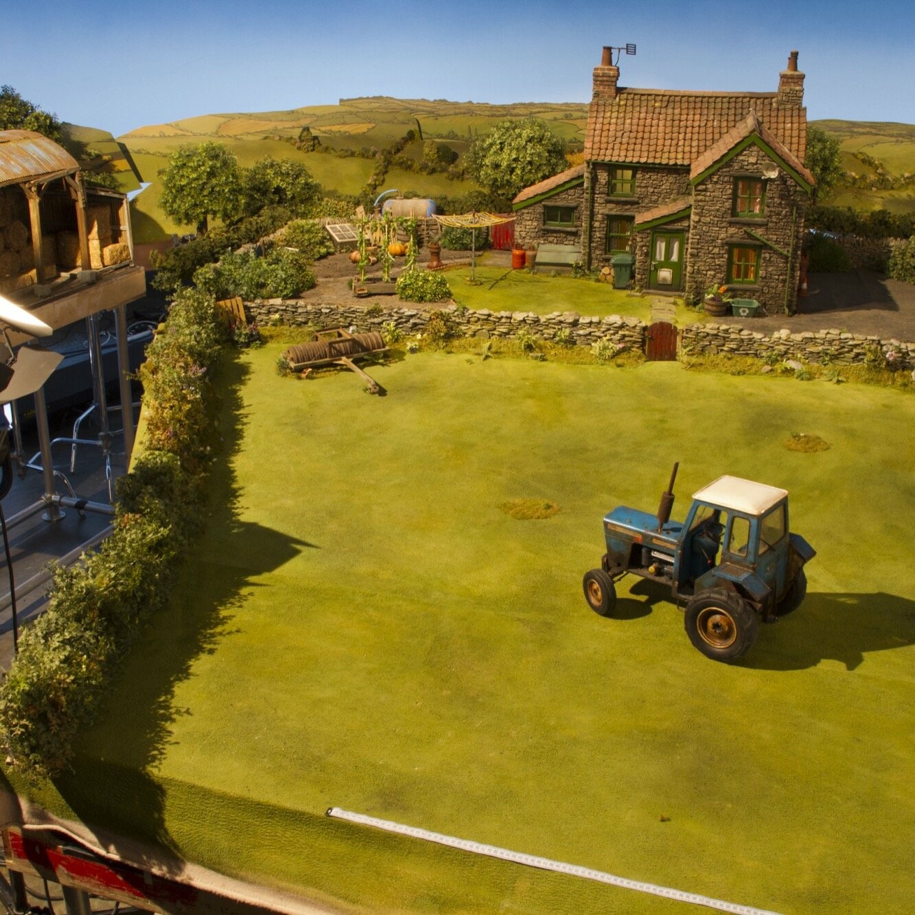 Zubr Shaun the sheep Farm house. Aardman 3D scans