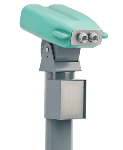 Standing VR and AR Zubr binoculars