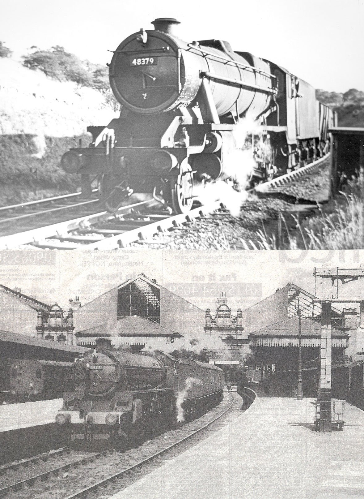 Old train photos at Ashfield