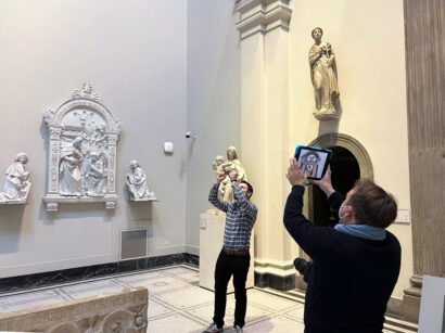Hidden Florence app used in the National Gallery
