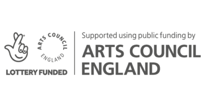 Arts Council England and lottery found logo