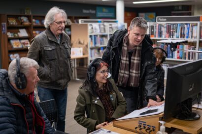 Unlocking The Cage event, Exeter Library.