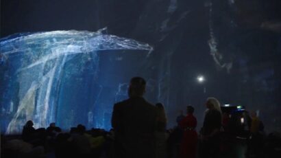 Bill's attic evocative dome experience, interactive, immersive artist, Bill Mitchell