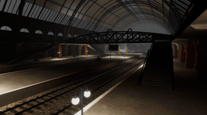 Encounters film festival: immersive companion VR train station