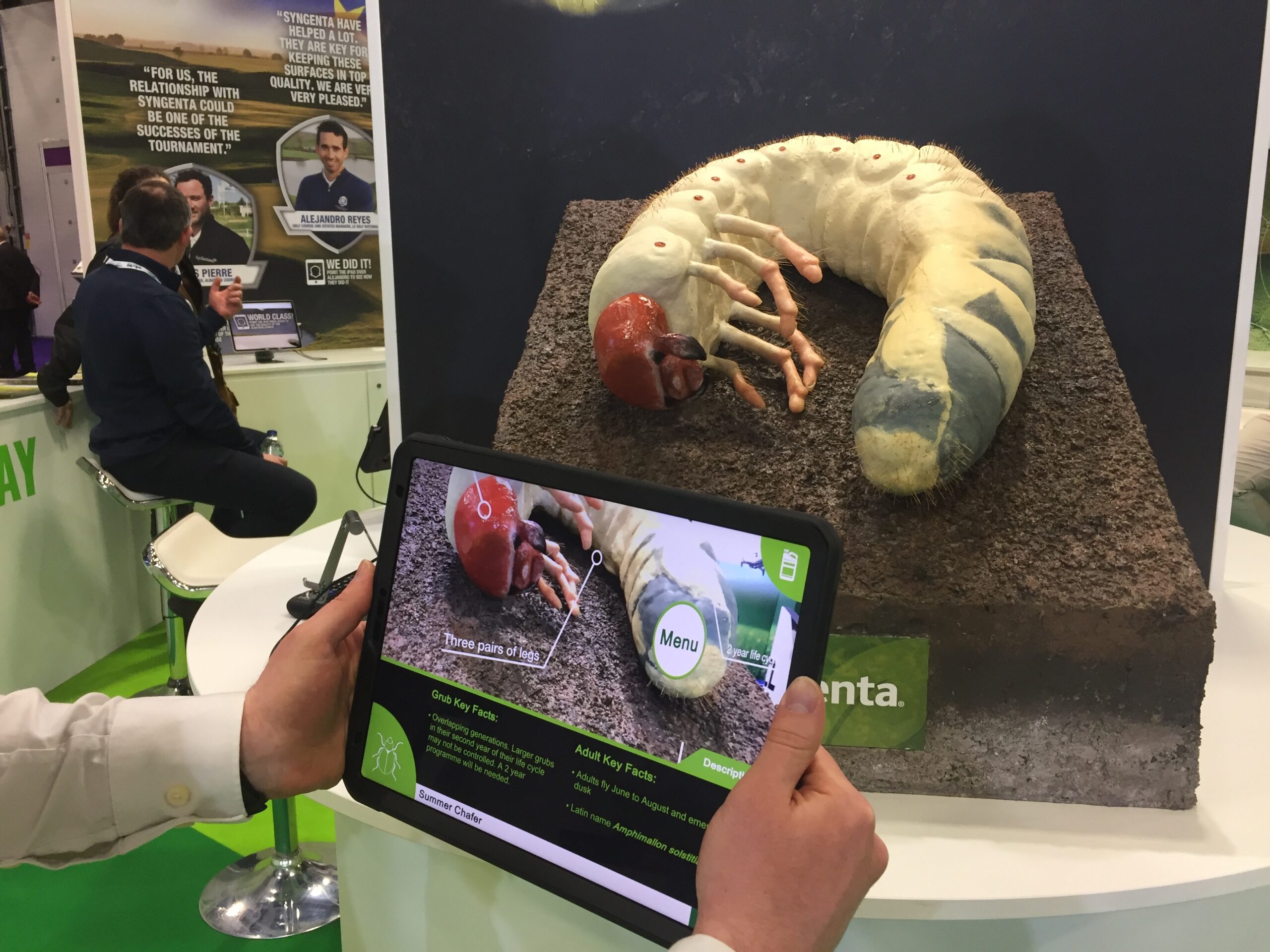agricultural AR showcase app