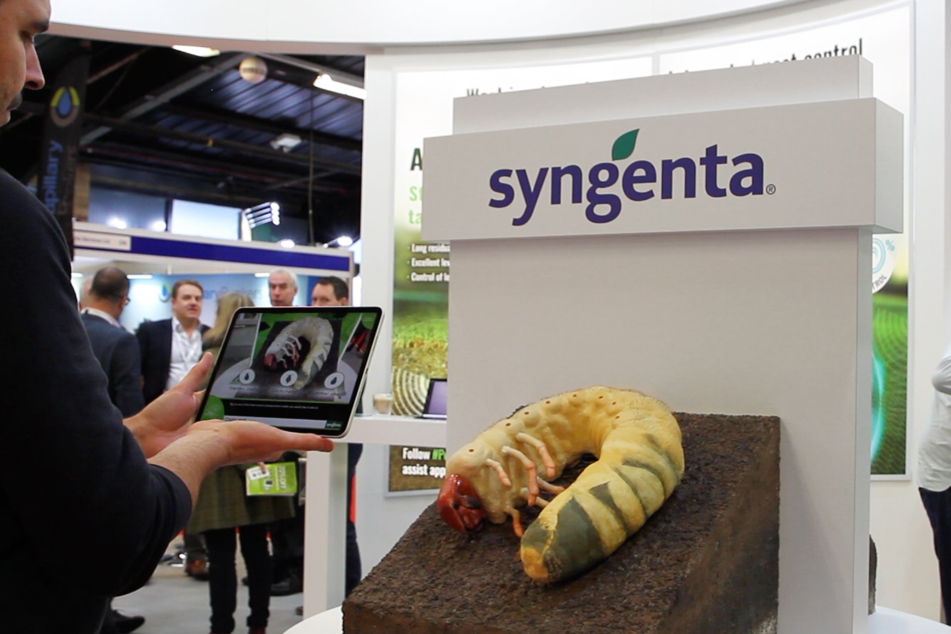 Augmented reality app for leading agriculture company Syngenta at trade event