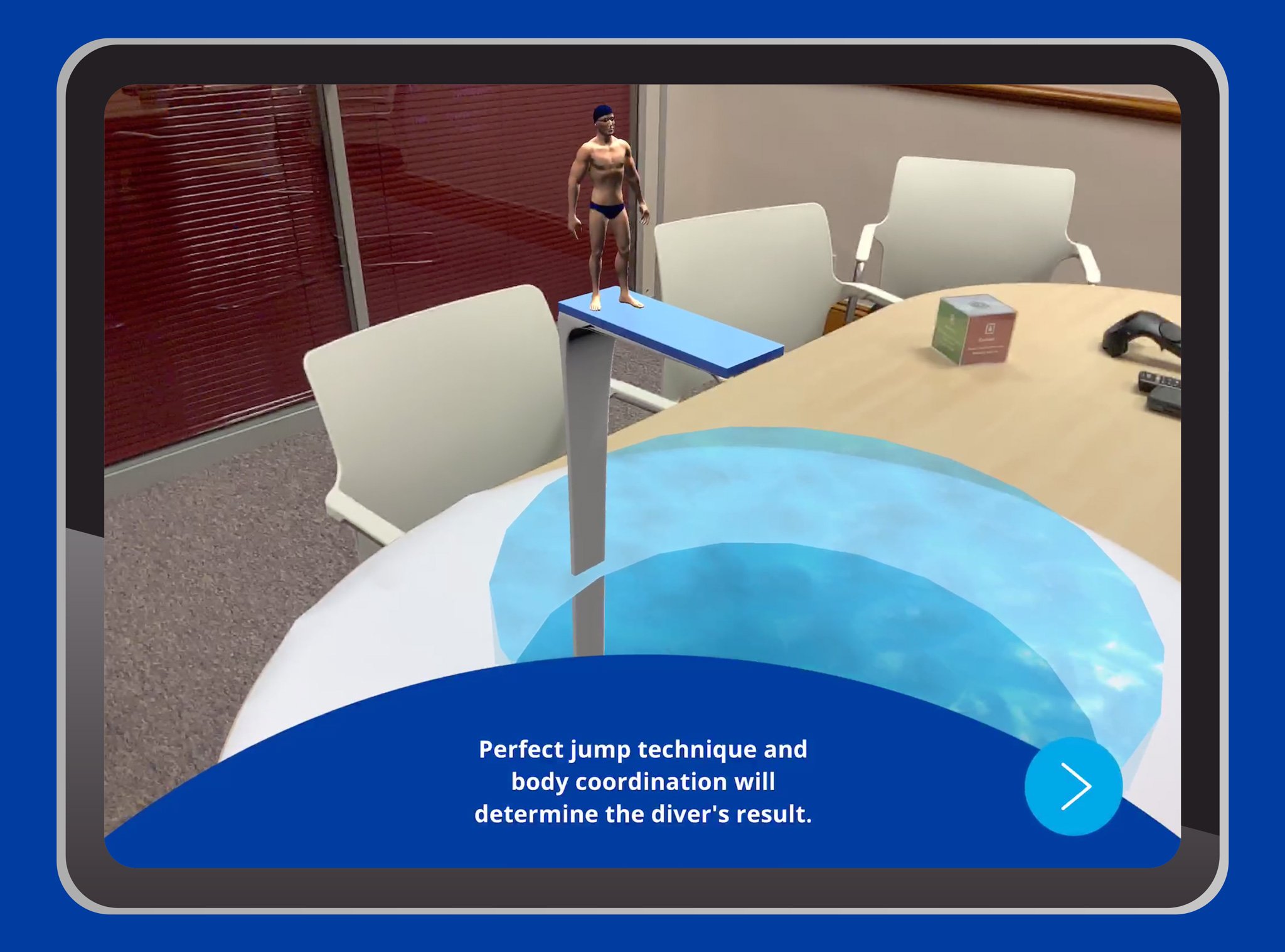 Augmented reality (AR) Divers app
