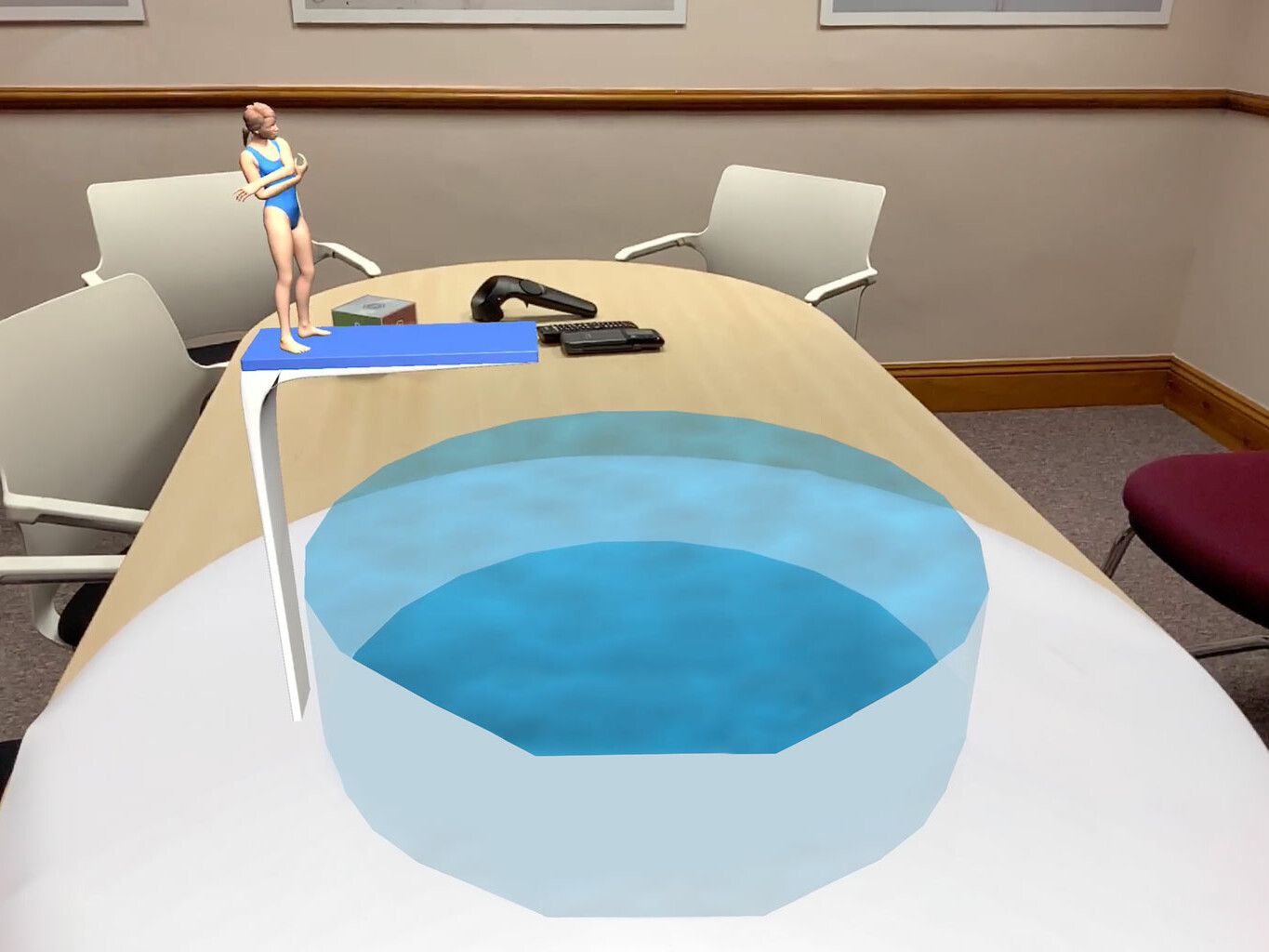 Augmented reality (AR) Divers app