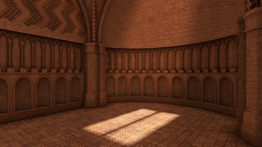 Tiles added to the 3d model