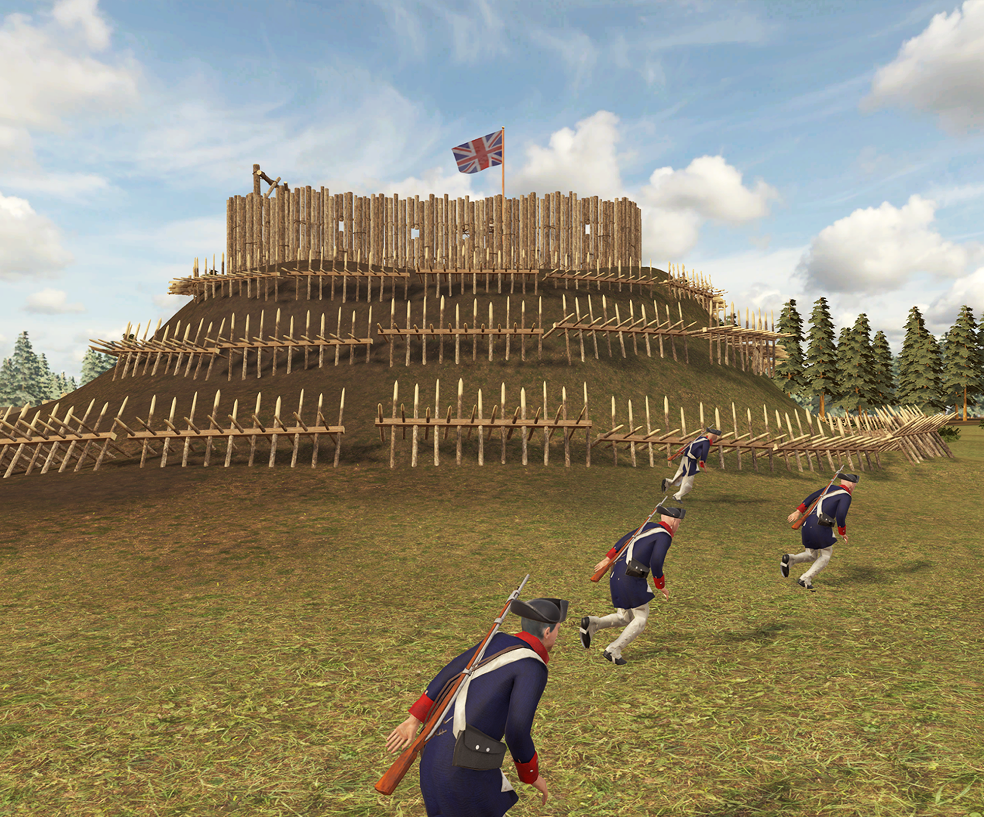 Fort Watson American Battlefield Trust in Augmented Reality
